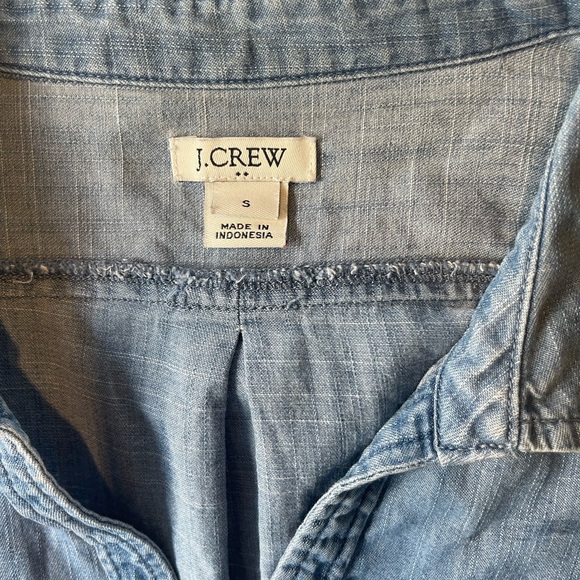 J. Crew Light Blue Denim Dress - Picture 2 of 4